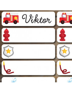 Nažehlovací jmenovky 36 ks... 2