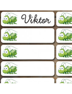 Nažehlovací jmenovky 36 ks... 2