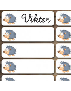 Nažehlovací jmenovky 36 ks... 2