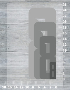 Číslo na dres Sport - 8 2