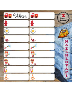 Nažehlovací jmenovky 36 ks...