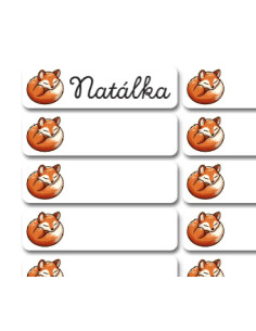 Nažehlovací jmenovky 36 ks... 2
