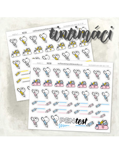 Tintimáci a psací potřeby 2