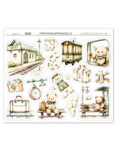 Méďova cesta vlakem - II