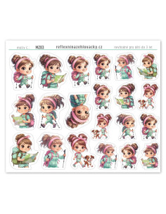 Holčičí cvičení - Turistika